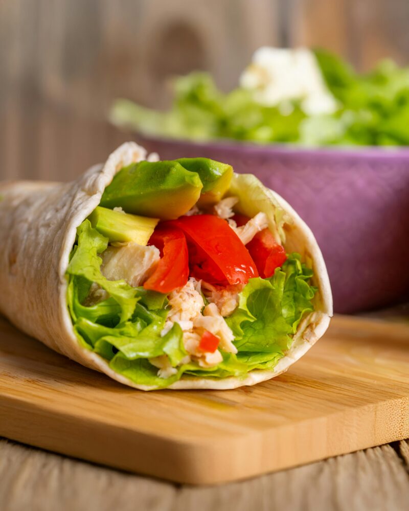 Grilled Chicken Wrap (White Meat)