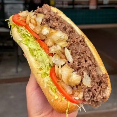 California cheesesteak
